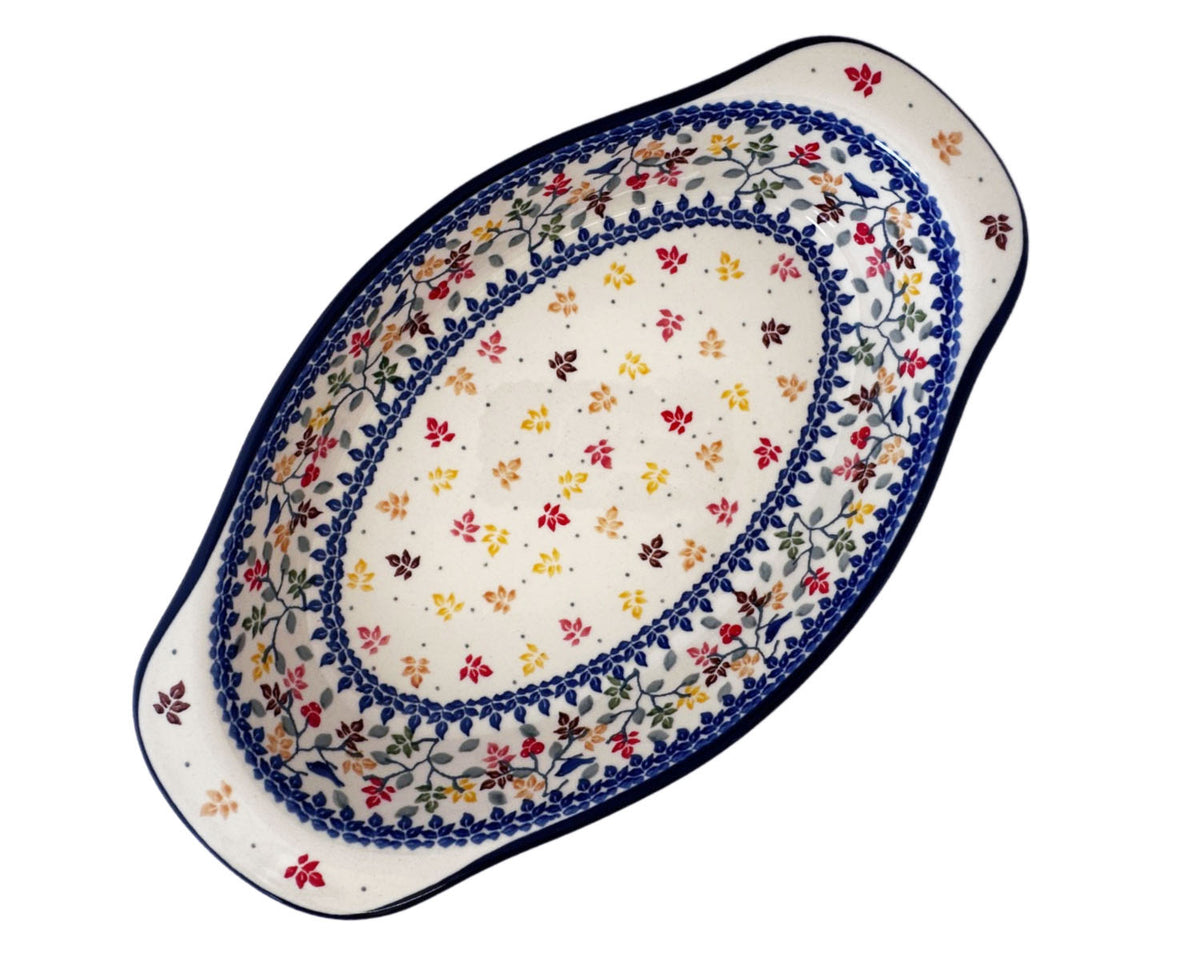 Oval 12.5" Handled Baker