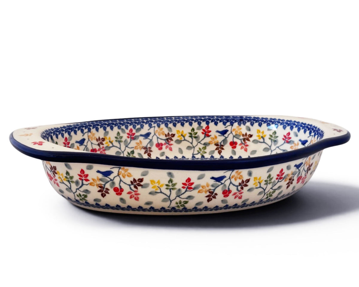 Oval 12.5" Handled Baker