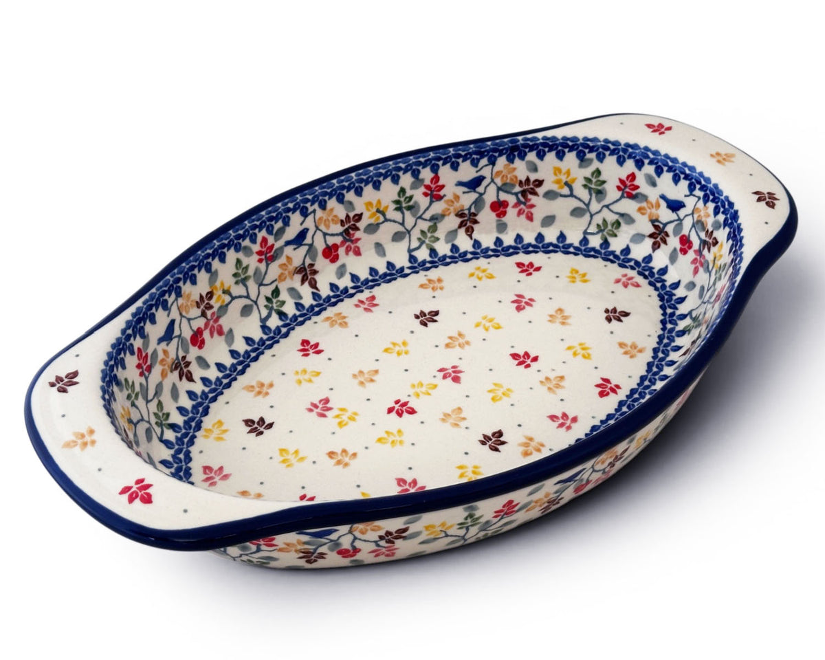 Oval 12.5" Handled Baker