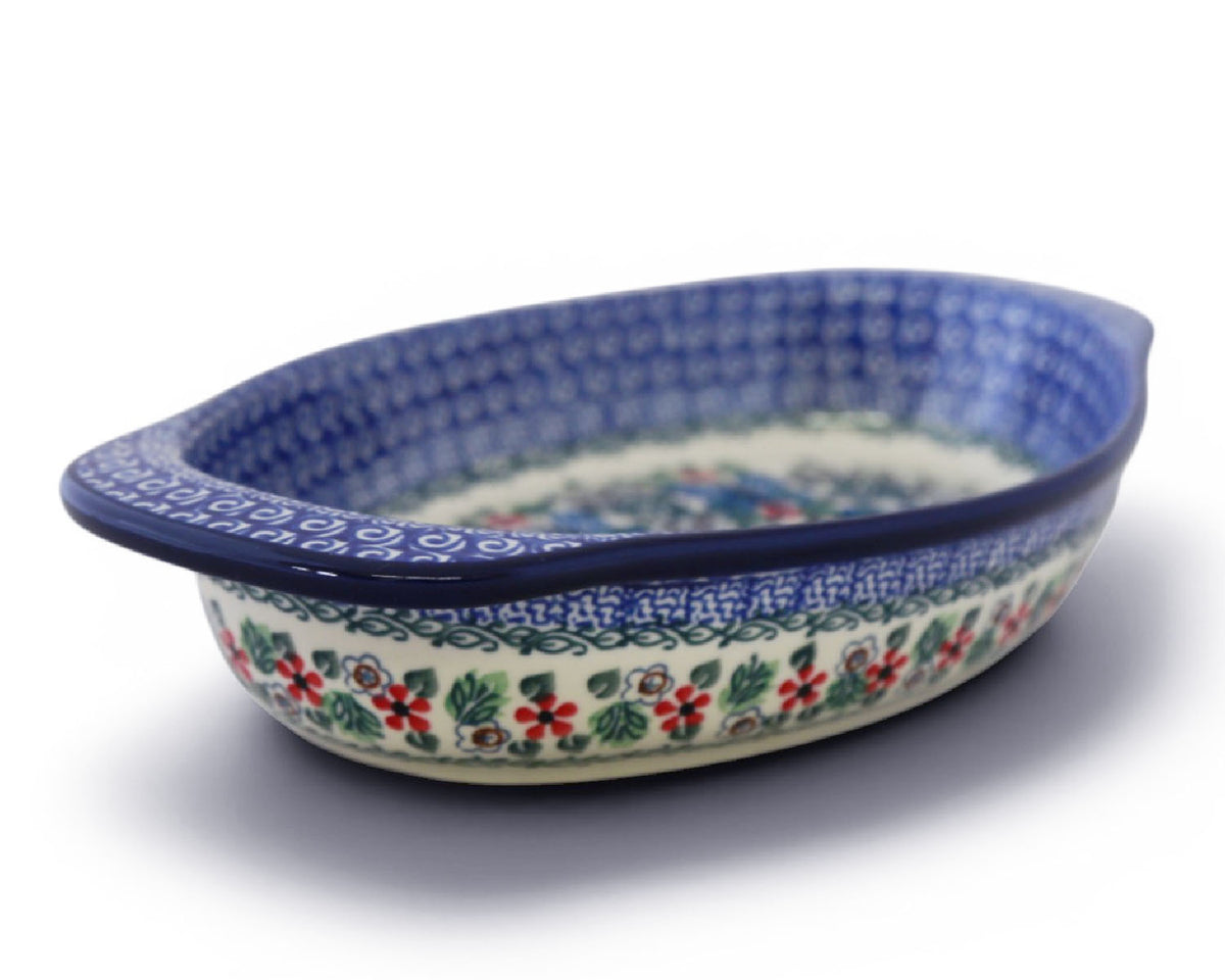 Unikat Oval 12.5" Handled Baker