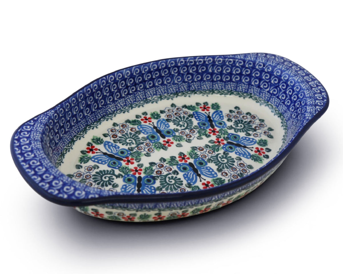 Unikat Oval 12.5" Handled Baker