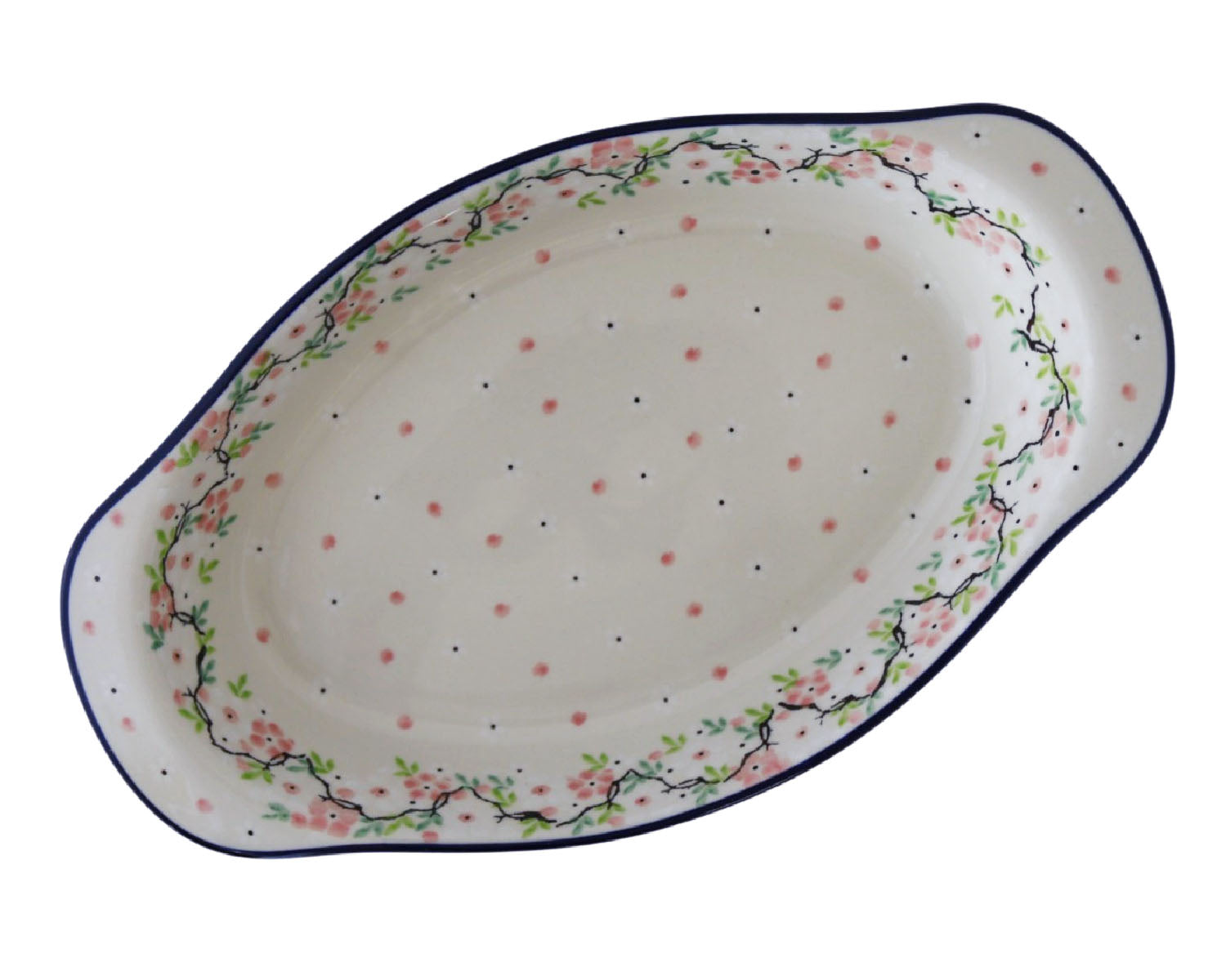 Unikat Oval 12.5" Handled Baker