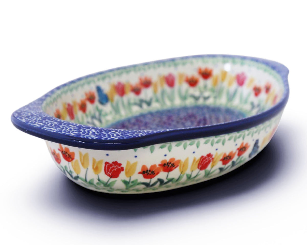 Unikat Oval 12.5" Handled Baker