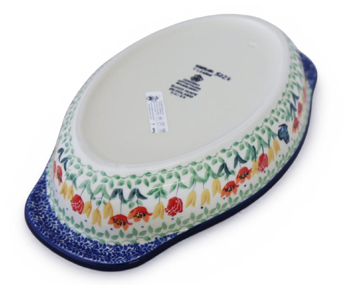 Unikat Oval 12.5" Handled Baker