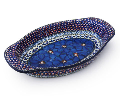 Unikat Oval 12.5" Handled Baker