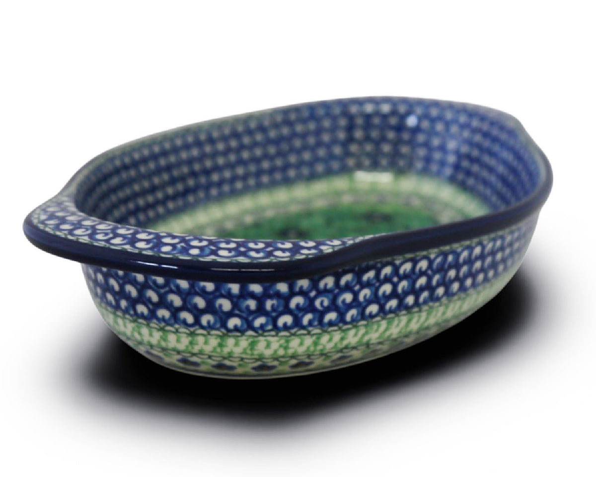 Unikat Oval 12.5" Handled Baker