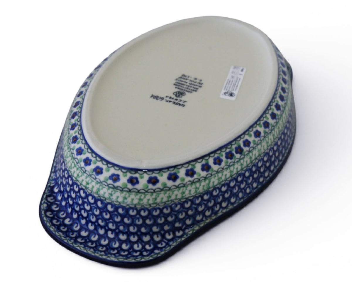 Unikat Oval 12.5" Handled Baker