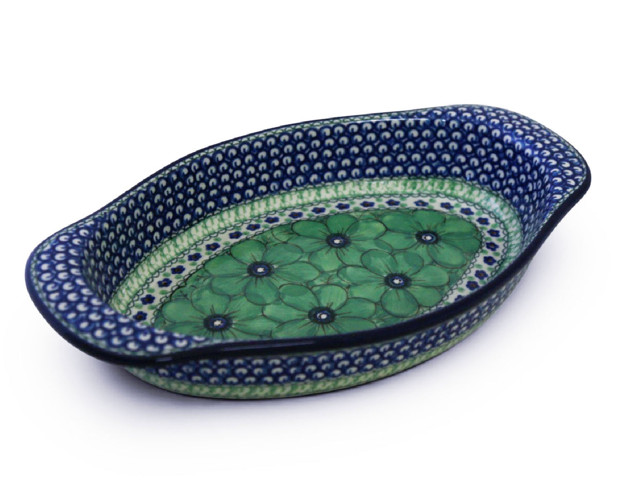 Unikat Oval 12.5" Handled Baker