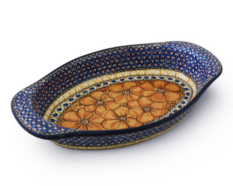 Unikat Oval 12.5" Handled Baker