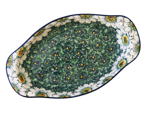 Unikat Oval 12.5" Handled Baker