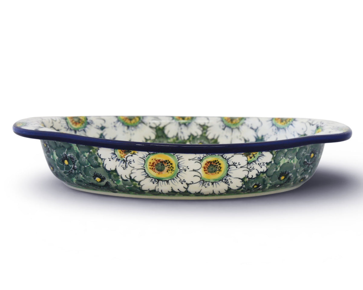 Unikat Oval 12.5" Handled Baker