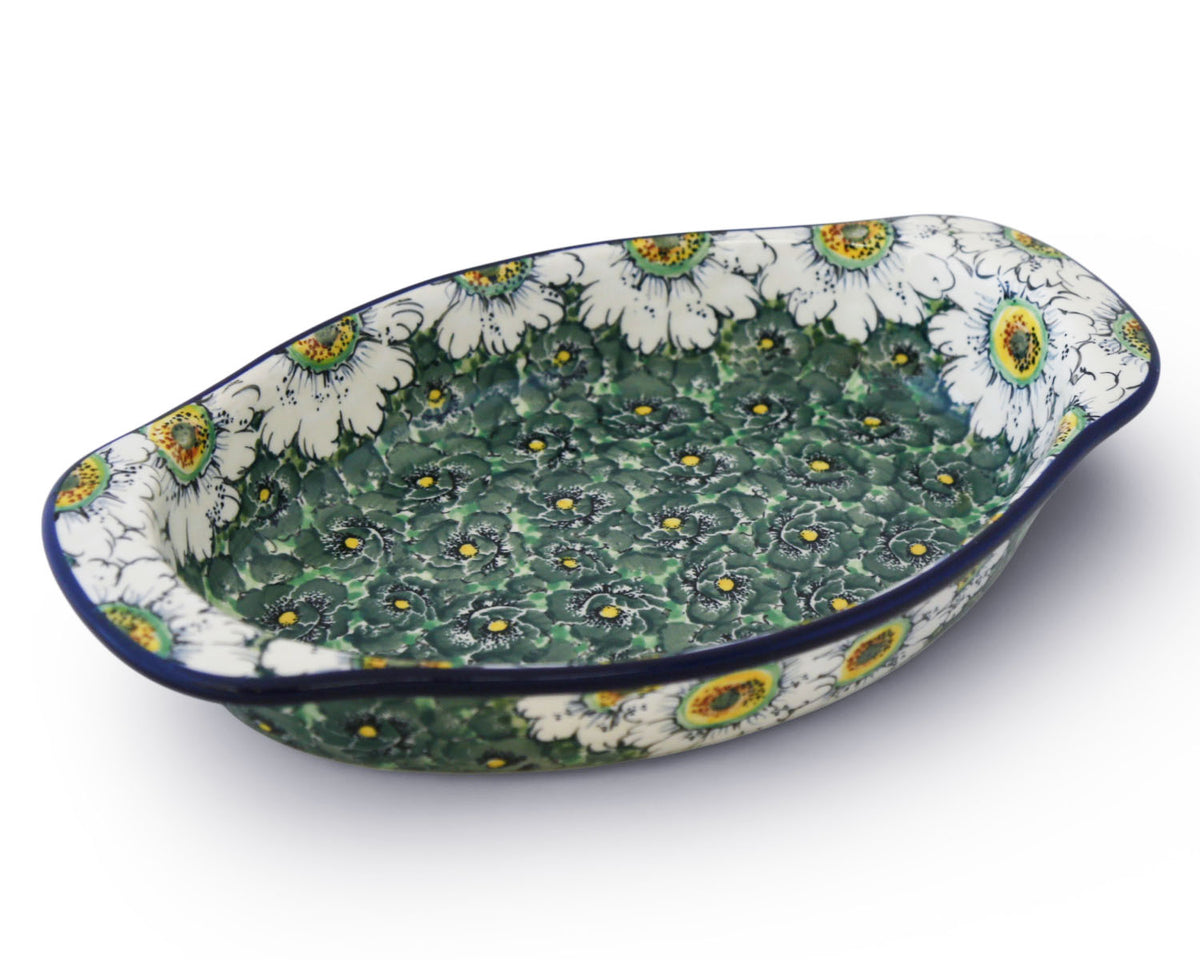 Unikat Oval 12.5" Handled Baker