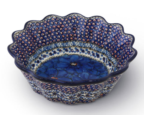 XL 9.25" Unikat Scalloped Bowl