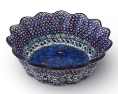 XL 9.25" Unikat Scalloped Bowl