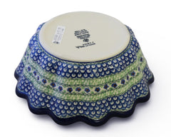 XL 9.25" Unikat Scalloped Bowl