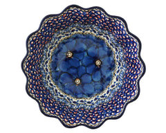 Large 7.5" Unikat Scalloped Bowl