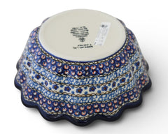 Large 7.5" Unikat Scalloped Bowl