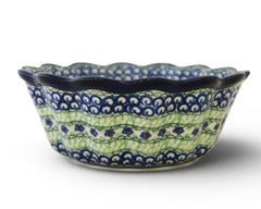 Large 7.5" Unikat Scalloped Bowl