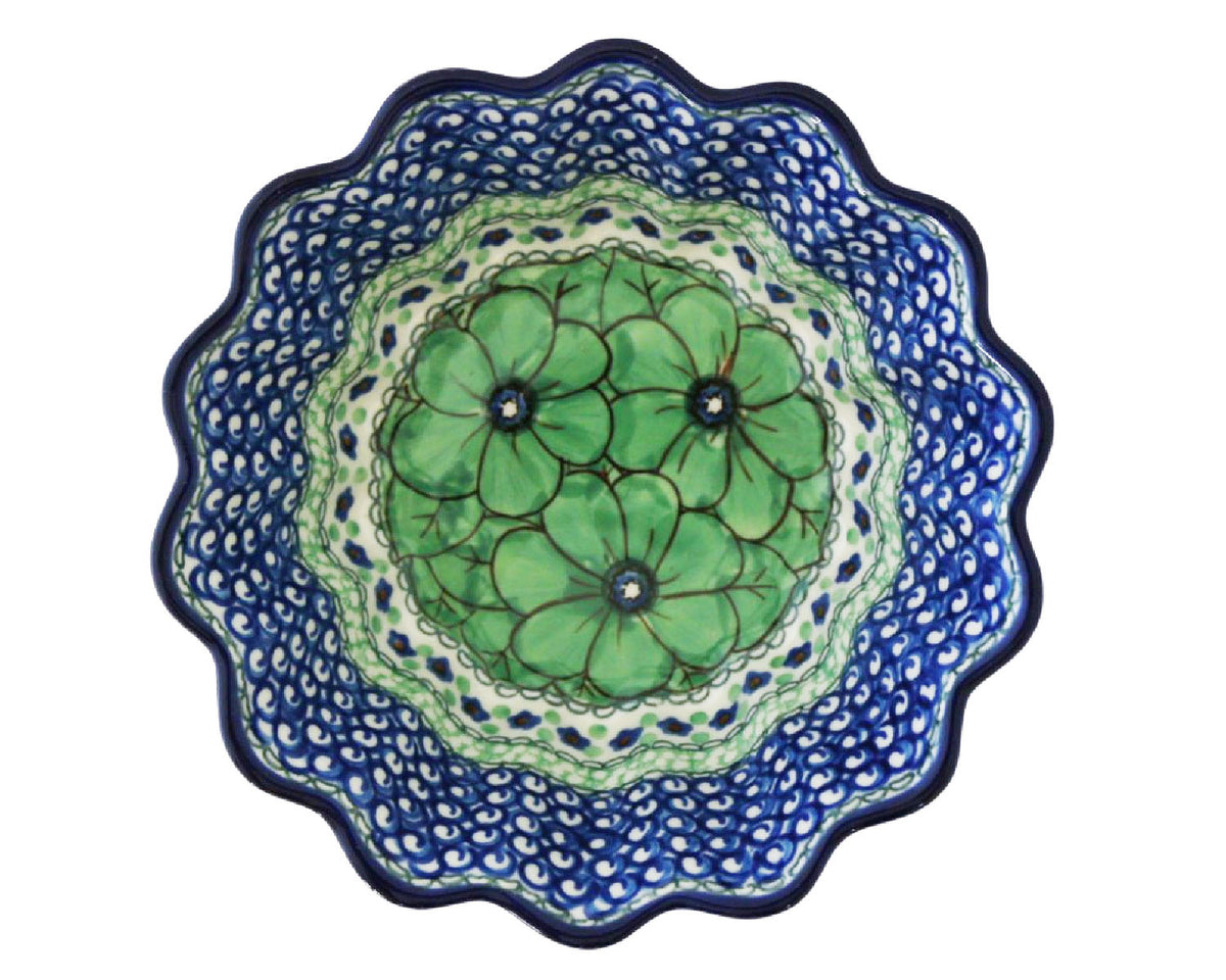 Large 7.5" Unikat Scalloped Bowl