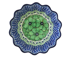 Large 7.5" Unikat Scalloped Bowl