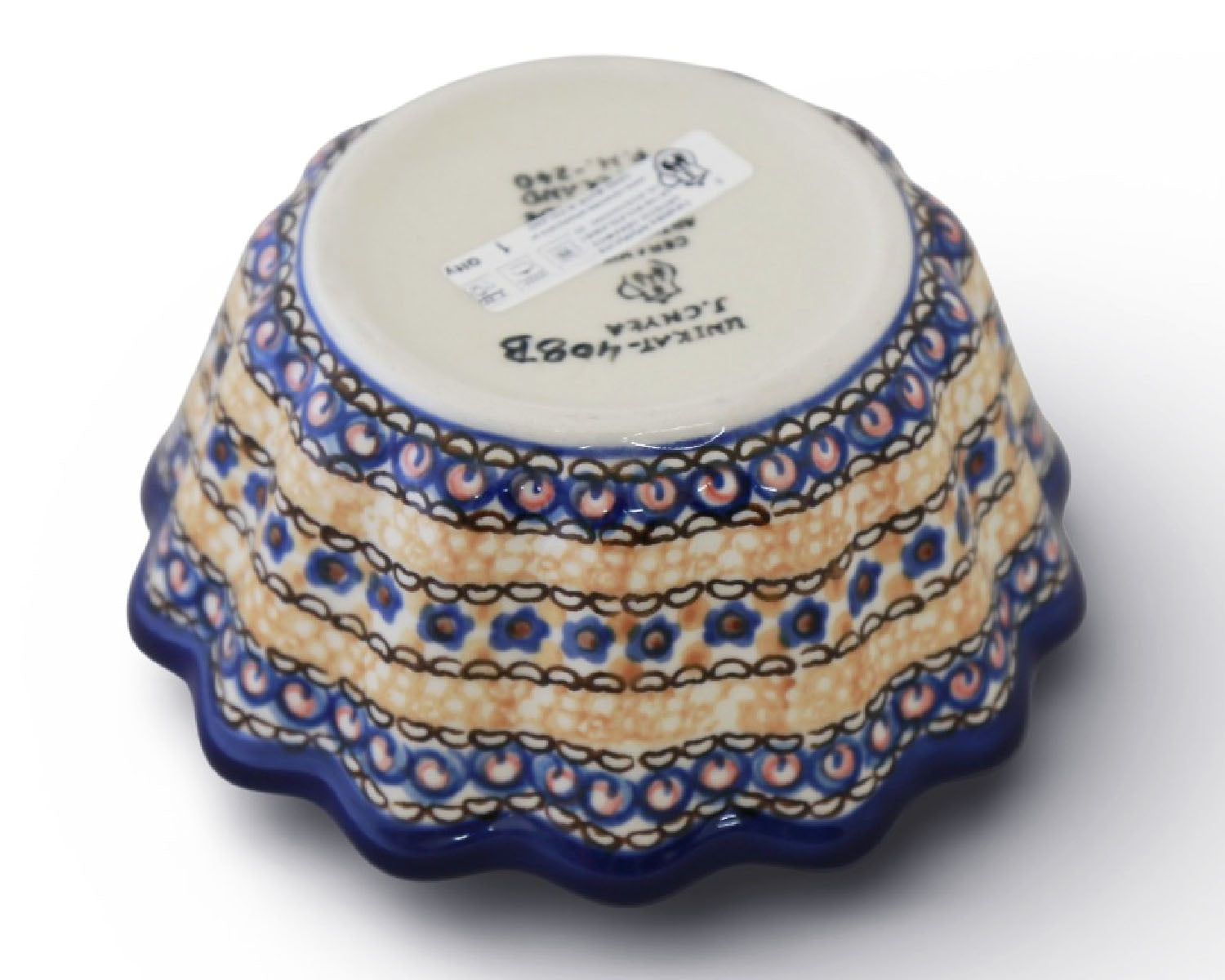 Medium 5.75" Unikat Scalloped Bowl