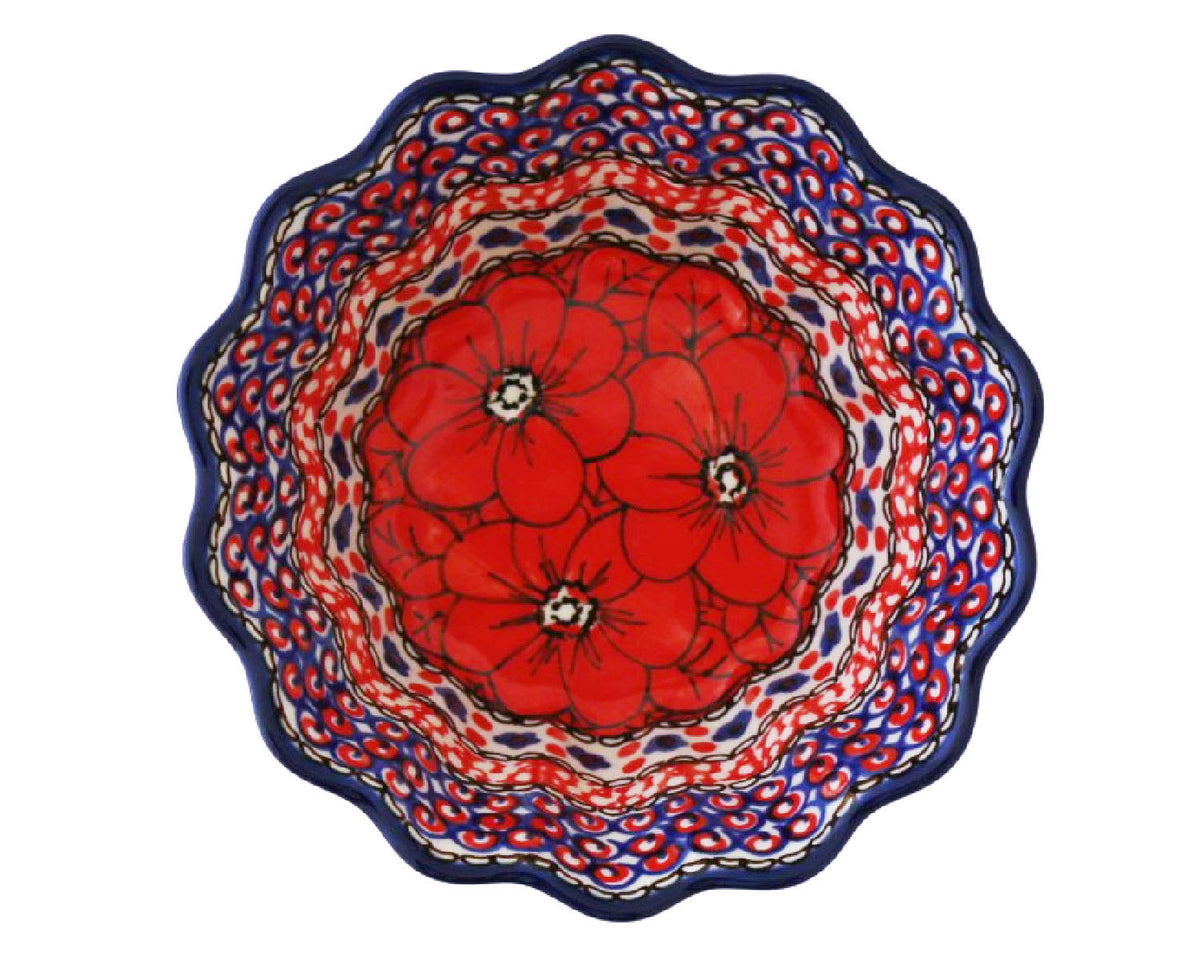 Medium 5.75" Unikat Scalloped Bowl