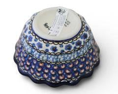 Small 4" Unikat Scalloped Bowl