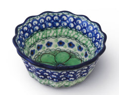 Small 4" Unikat Scalloped Bowl