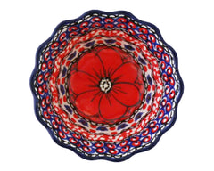 Small 4" Unikat Scalloped Bowl