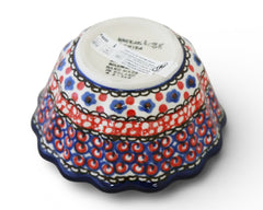 Small 4" Unikat Scalloped Bowl