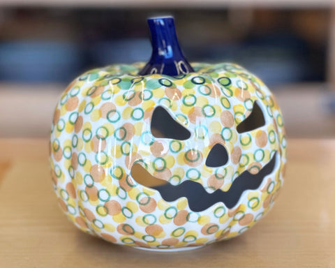 Unikat Large Pumpkin Luminary (Light Included)