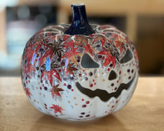 Unikat Large Pumpkin Luminary (Light Included)
