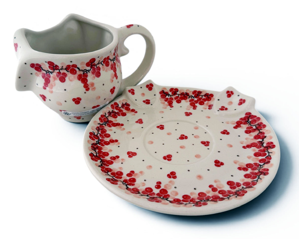 12 oz Puppy Mug & Saucer