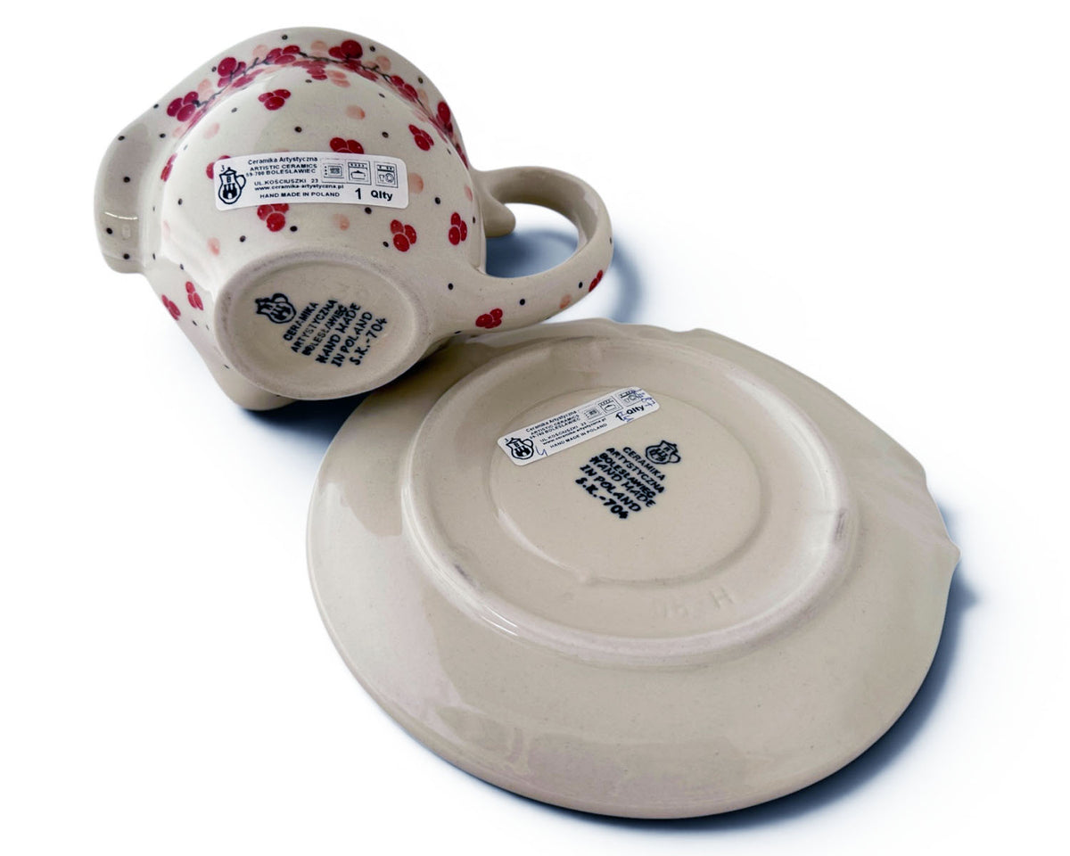 12 oz Puppy Mug & Saucer