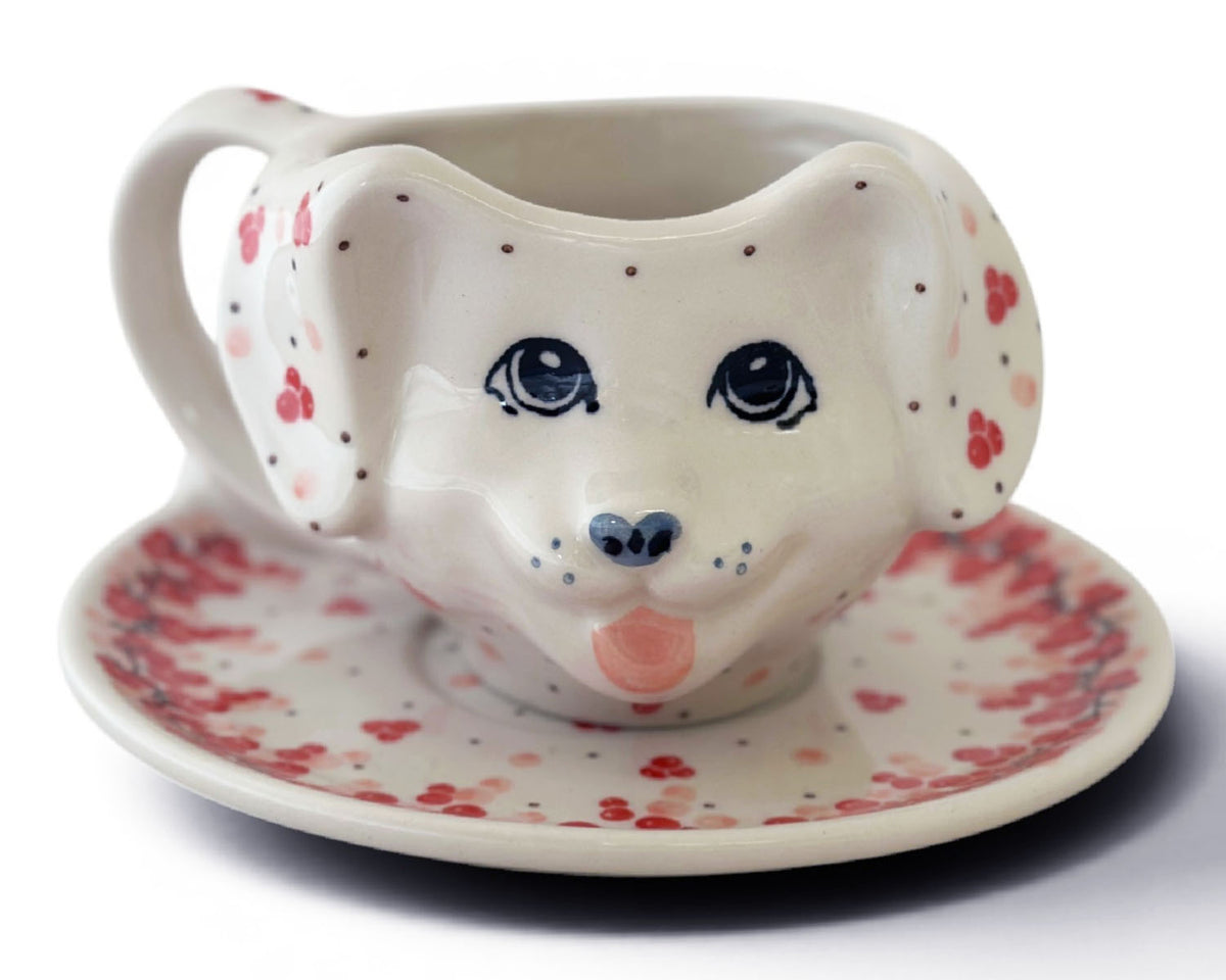 12 oz Puppy Mug & Saucer