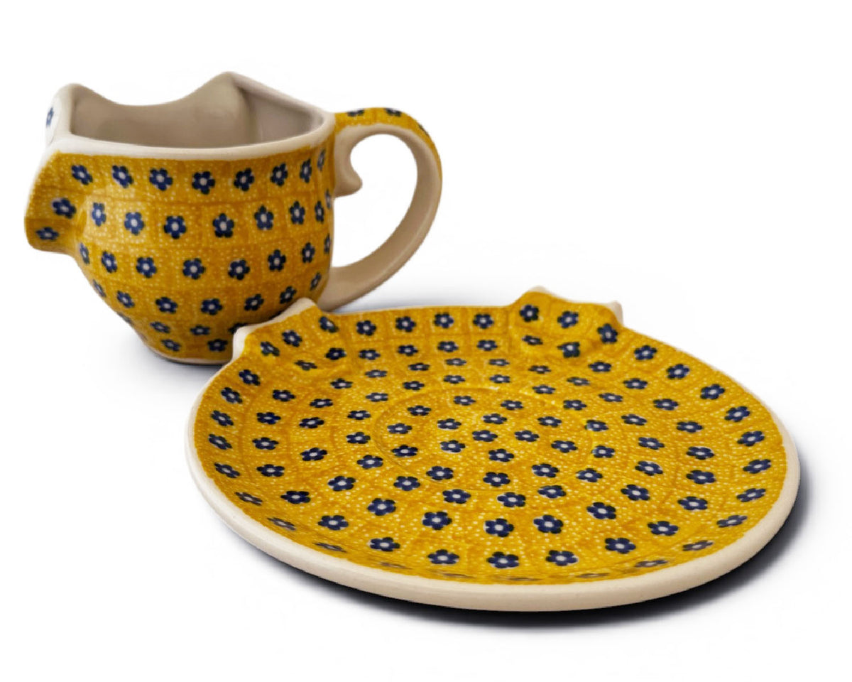 12 oz Puppy Mug & Saucer