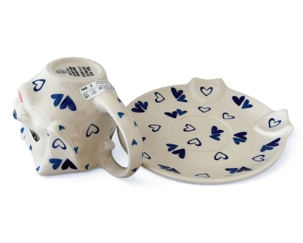 12 oz Puppy Mug & Saucer