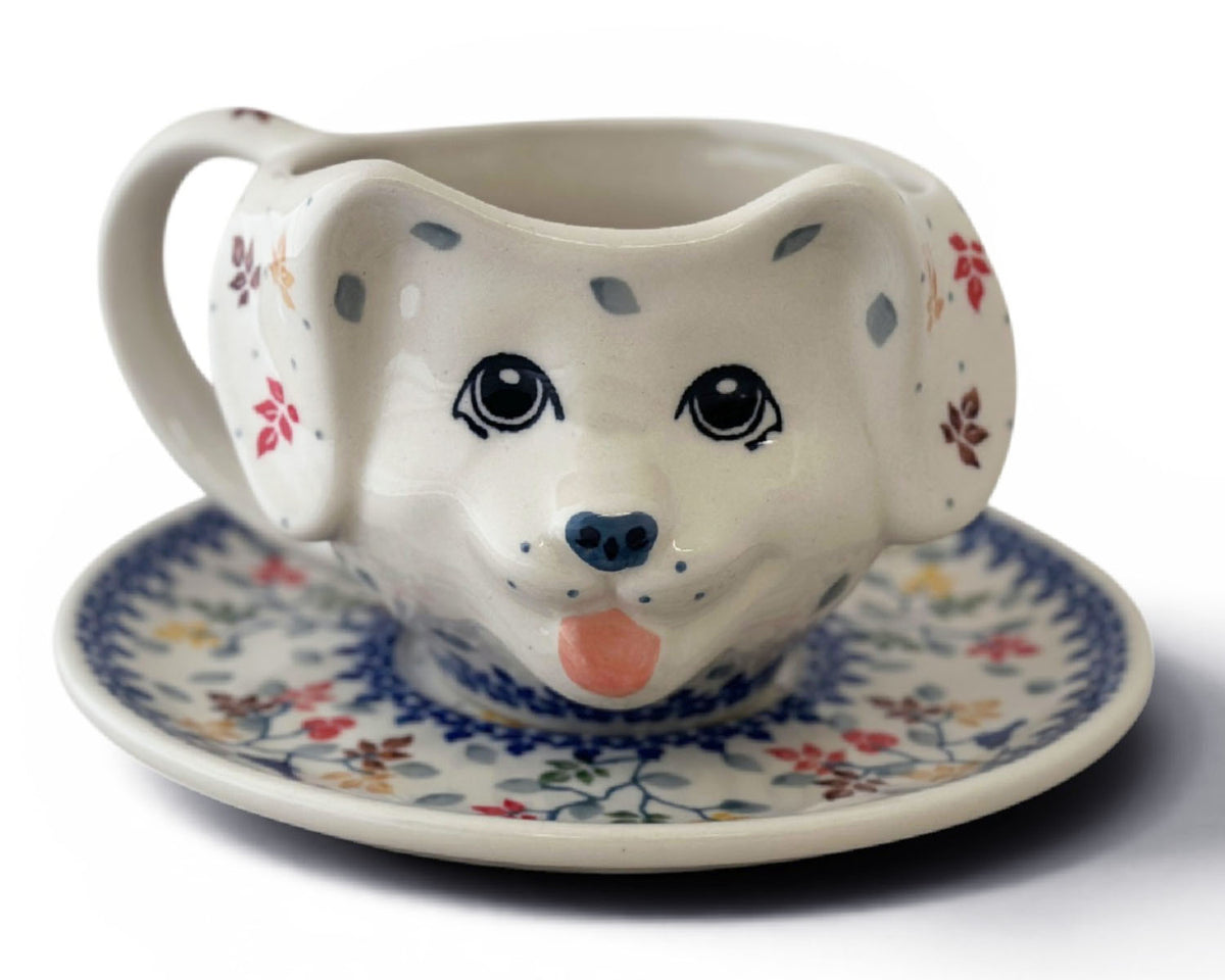 12 oz Puppy Mug & Saucer
