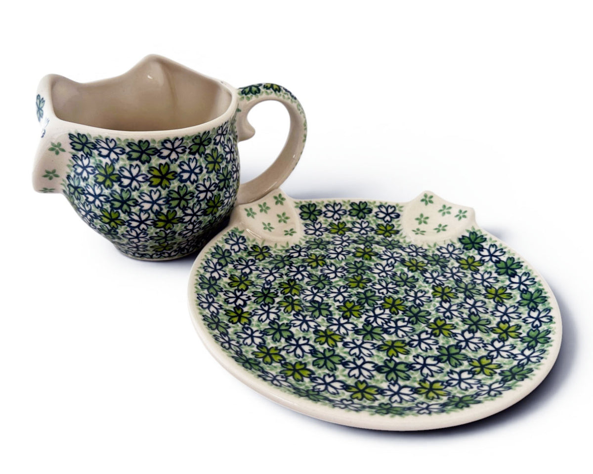 12 oz Puppy Mug & Saucer