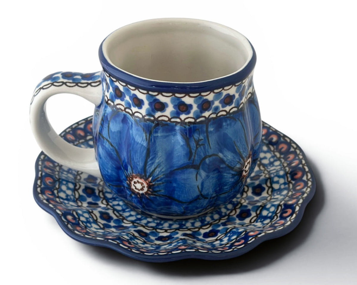Unikat Pumpkin Mug & Saucer