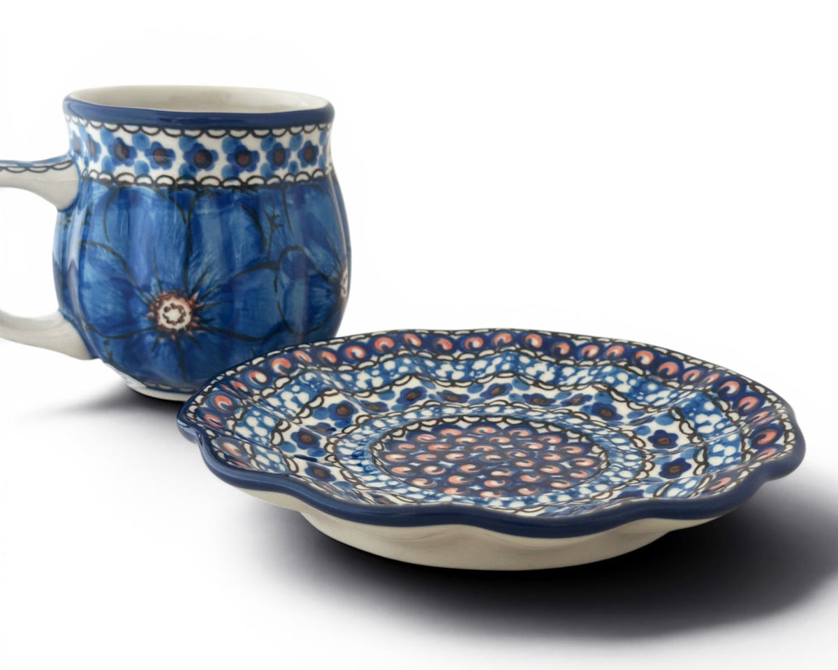 Unikat Pumpkin Mug & Saucer