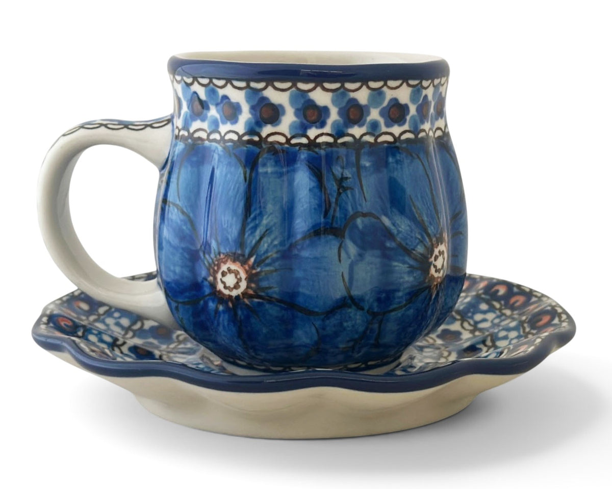 Unikat Pumpkin Mug & Saucer