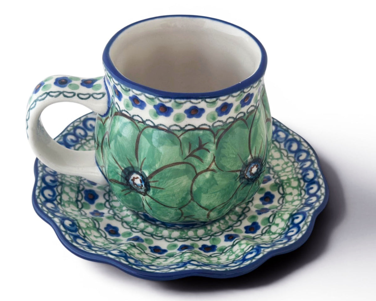 Unikat Pumpkin Mug & Saucer