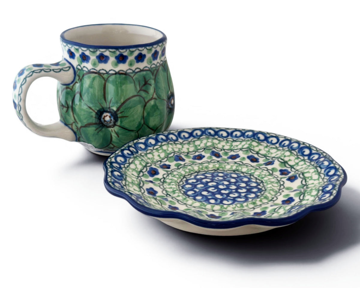 Unikat Pumpkin Mug & Saucer