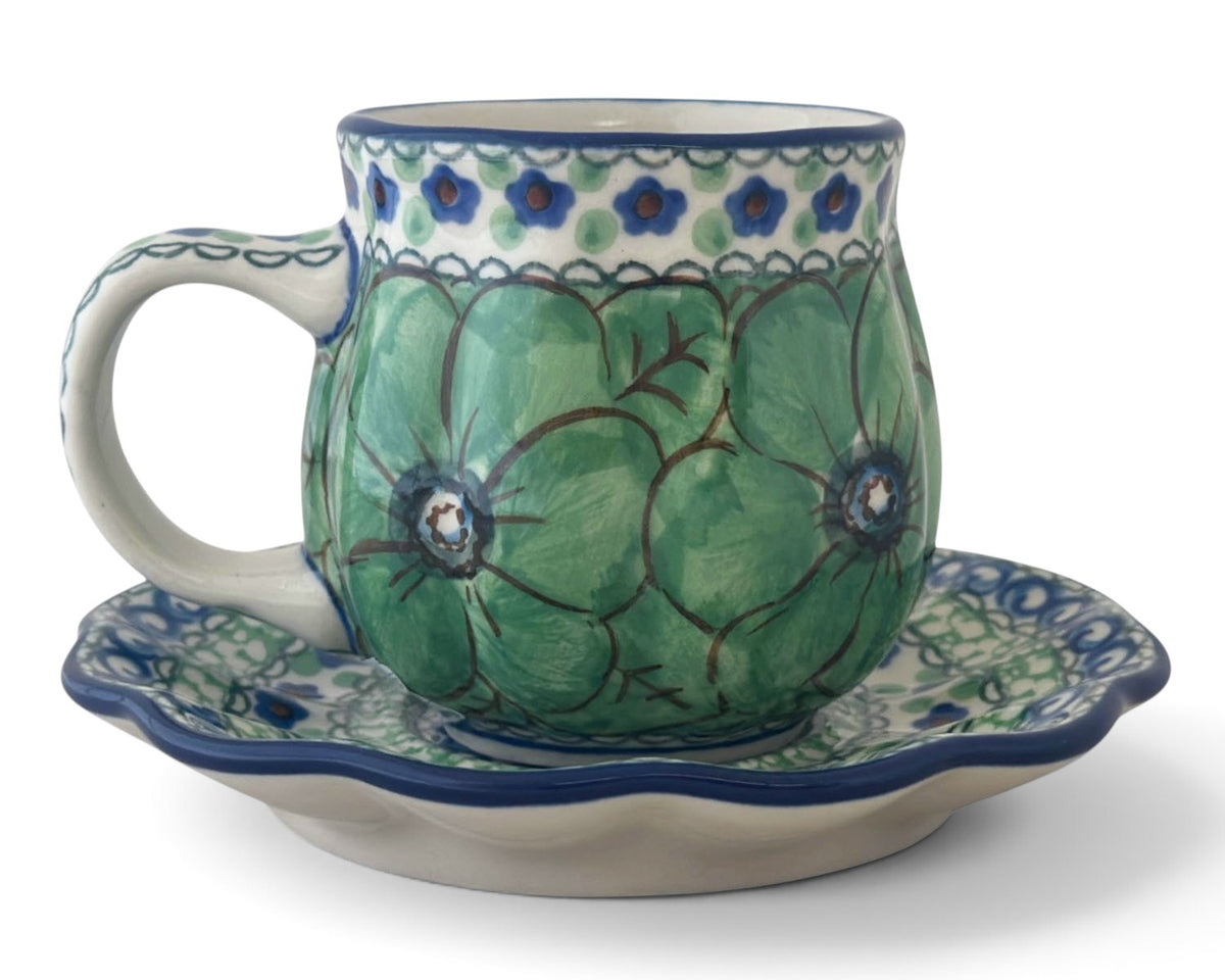 Unikat Pumpkin Mug & Saucer