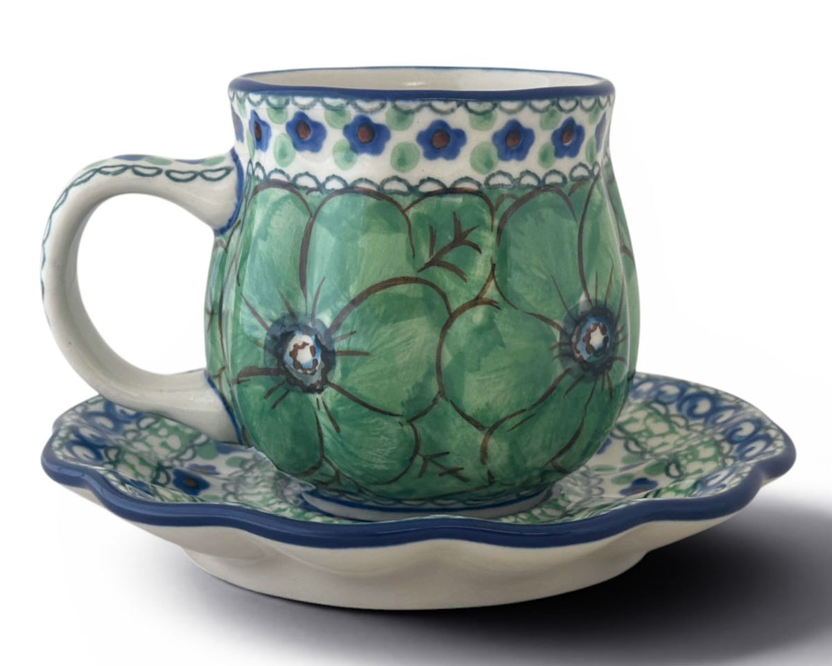 Unikat Pumpkin Mug & Saucer