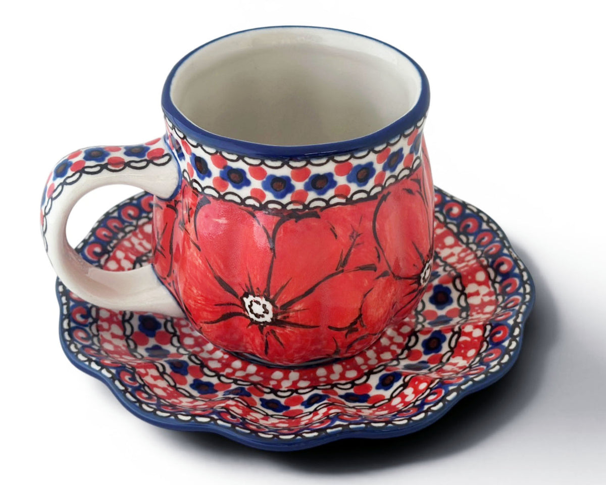 Unikat Pumpkin Mug & Saucer