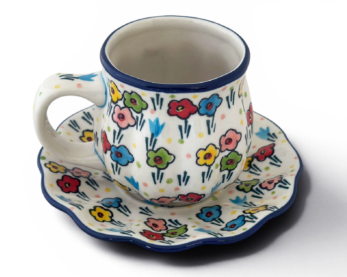 Unikat Pumpkin Mug & Saucer
