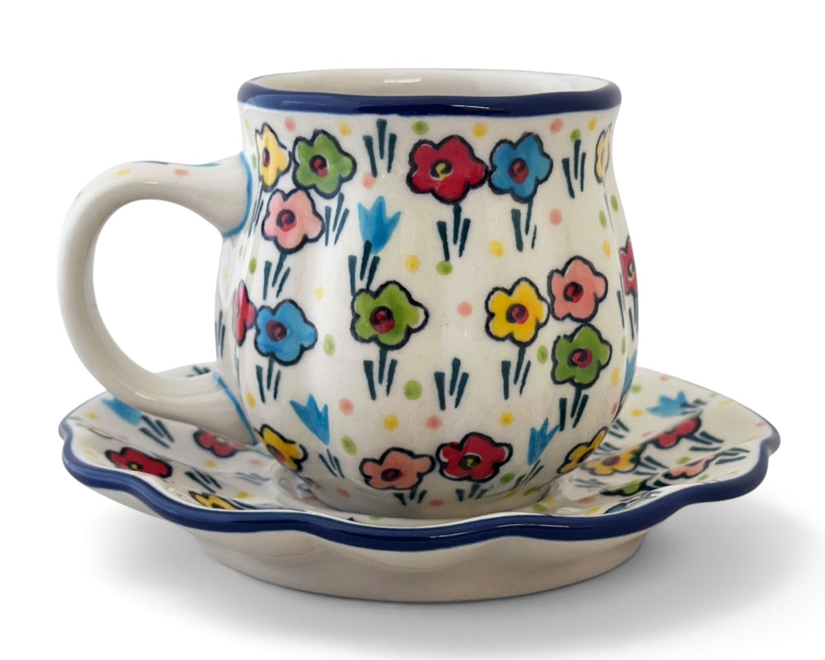 Unikat Pumpkin Mug & Saucer