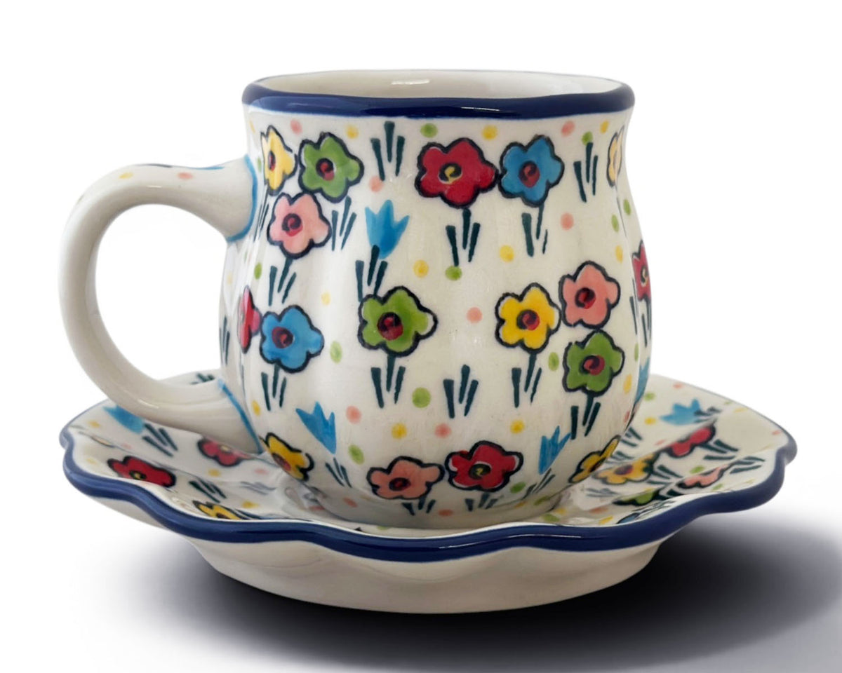 Unikat Pumpkin Mug & Saucer